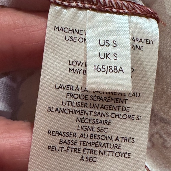 NWOT FREE PEOPLE S/P Floral Patterned Women's Top - Picture 12 of 14